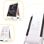 KX5924 Tablica magnetyczna kredowa + magnesy biała XXL 5