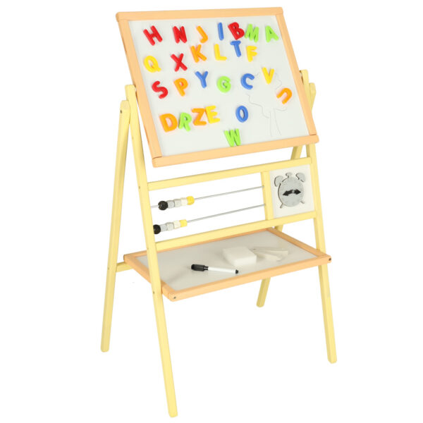 Tablica-suchoscieralna-kredowa-dwustronna-z-liczydlami-zegarkiem-polka-brzoskwiniowa-30-x-56-x-90-cm-150042 Tablica-suchoscieralna-kredowa-dwustronna-z-liczydlami-zegarkiem-polka-brzoskwiniowa-30-x-56-x-90-cm-150042