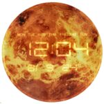 Zegar-scienny-planeta-mars-z-wyswietlaczem-LED-32-cm-pomaranczowy-157516