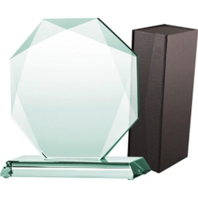 Стеклянный кубок с футляром