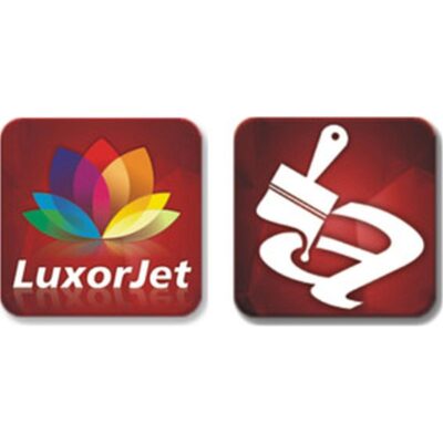 Стеклянный кубок с цветной печатью, гравировкой и заливкой краски LuxorJet