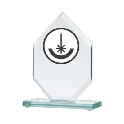 Стеклянный кубок с гравировкой