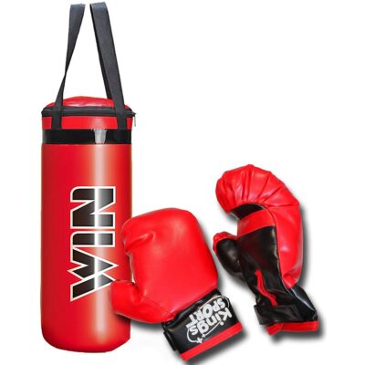 ENERO JUNIOR BOXING SET TRAINING BAG 22.5x15x38.5CM AND HANDS