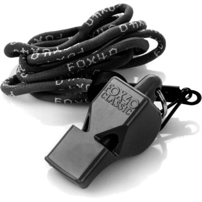 СВИСТОК И ШНУР FOX 40 CLASSIC BLACK