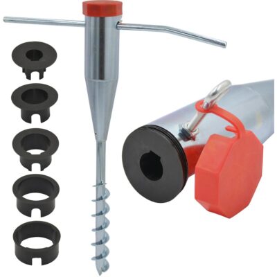 UMBRELLA MOUNT BASE 25-55MM METAL SCREW-IN REDCLIFFS