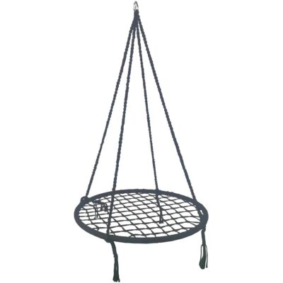 GARDEN HAMMOCK SWING STORK'S NEST 80CM GREY