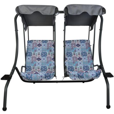 GARDEN AND BALCONY SWING SONIC 2 PERSON MOSAIC