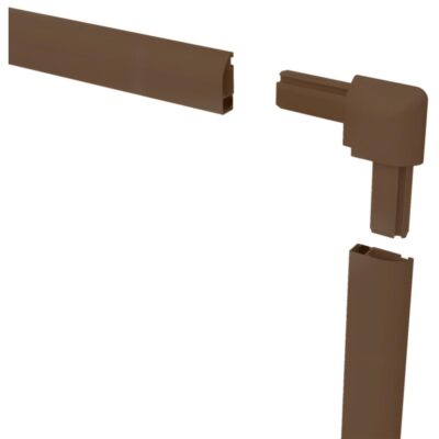 ALU WINDOW MOSQUITO NET 120X140 BROWN