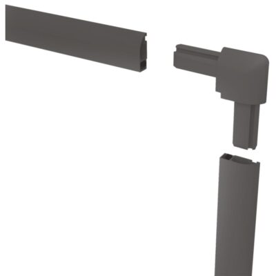 MOSQUITO NET WINDOW ALU 120X140 ANTHRACITE