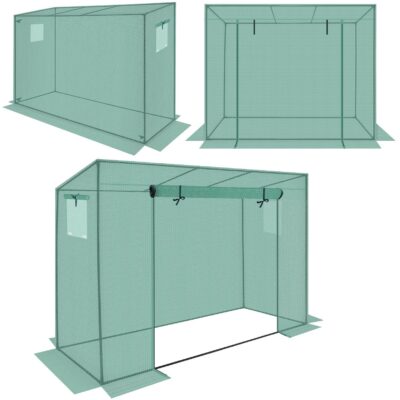 СТЕКЛООЧИСТИТЕЛЬ ДЛЯ ТОМАТОПОВ САДОВЫЙ 200x77x168-150CM PE GREEN