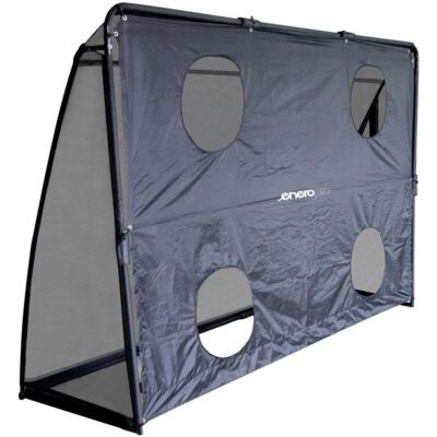 Футбольные ворота с сеткой и мишенью 240x160x80CM ENERO PRO