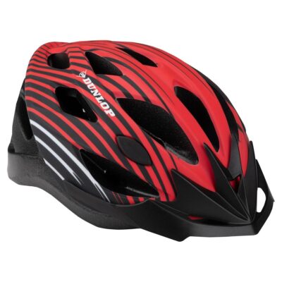 BICYCLE HELMET ADJUSTABLE DUNLOP R.L RED