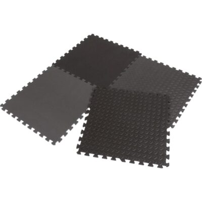 EVA FOAM PUZZLE MAT 60X60 KPL. 4PCS 12MM ENERO FIT BLACK