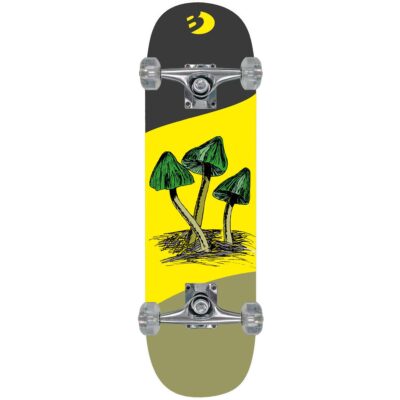 WOODEN SKATEBOARD MUSHROOMS BEST SPORTING