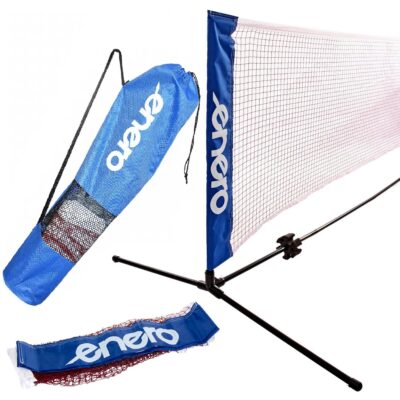 NET WITH POSTS ENERO 310X73CM 2IN1 FOR TENNIS, VOLLEYBALL