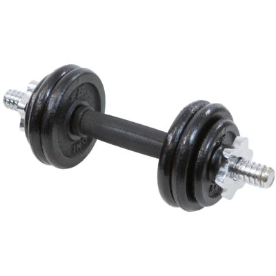 CAST IRON DUMBBELL 7 KG CASE EB FIT