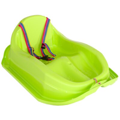 PLASTIC SLED MINI BOBEK GREEN