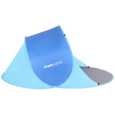 Self-cladding beach tent 190x120x86CM navy-blue.