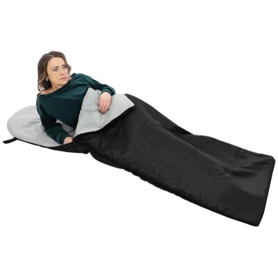 QUEST ТУРИСТАНТШИП СПИРИТ С КОМПРЕССИЕЙ 210x70CM ЧЕРНЫЙ ENERO CAMP