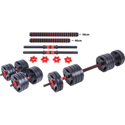 DUMBBELL FOLDING COMPOSITE BARBELL 30KG PURE 2 IMPROVE