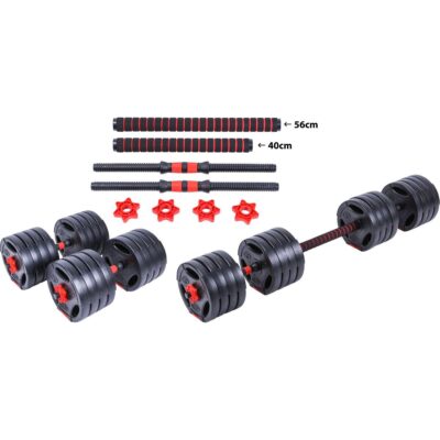 DUMBBELL FOLDING COMPOSITE BARBELL 40KG PURE 2 IMPROVE