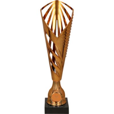 BRONZE PLASTIC GOBLET