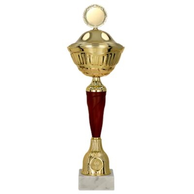 Metal cup with a squatter