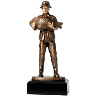 Cast figurine - angler RFXR1757/BR