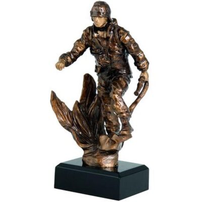 Cast figurine - firefighter RTY3786/BR