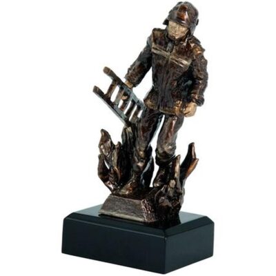 Cast figurine - firefighter RTYR3768/BR