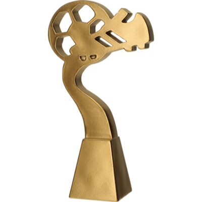 Cast figurine - Gold Line Football