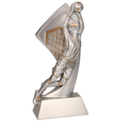 Cast figurine -football player
