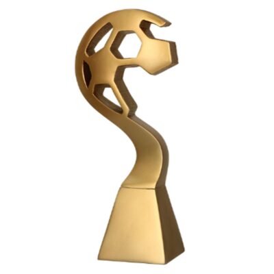 Cast figurine - soccer