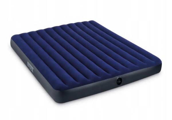 Inflatable Double Mattress 203x183 cm Velour INTEX 64755