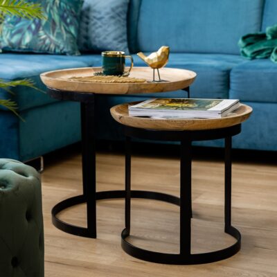 Table set | HARVEY | coffee table | 53x51/43x43 cm | ALL 927175