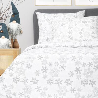Bed linen | LUGN | cotton snowflake | 160x200 cm | XM22 942000
