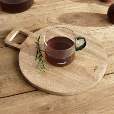 Board | LOBBES MANGO | round | 32x25 cm | ALL 991008