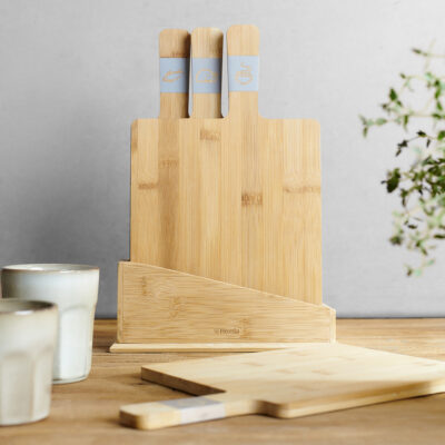 Plank set | BAMBOU | with grey handle | 4 pc | 812960