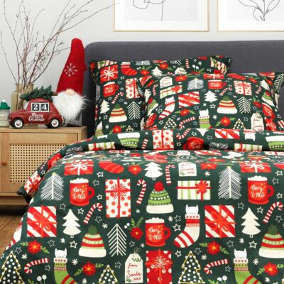 SENTE | подарочное постельное белье из хлопка | 220x200 см | XM22 830025