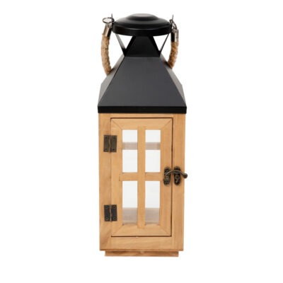 Lantern | BUREL | wooden | 18x18x51 cm | SS23 831893