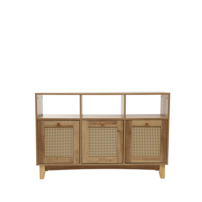 Chest of drawers | NOTTO | with rattan | 110x35x72 cm | ALL 849683