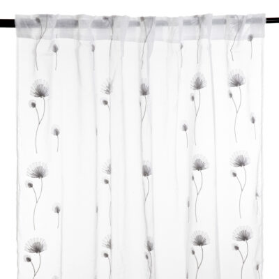 Занавеска | SELLY | вуаль с вышивкой | 140x250 см | 856773