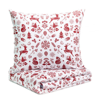 Duvet | DEANY | cotton white with reindeer | 200x220 cm | XM23 858333