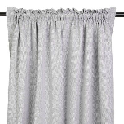 Штора | ASTOR | блэкаут серый | 140x250 см | 884158