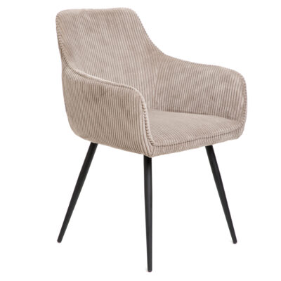Chair | SATORI FASO | corduroy beige | 58x62x79cm | 894447