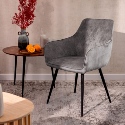 Chair | SATORI | grey | 58x62x79cm | 897646