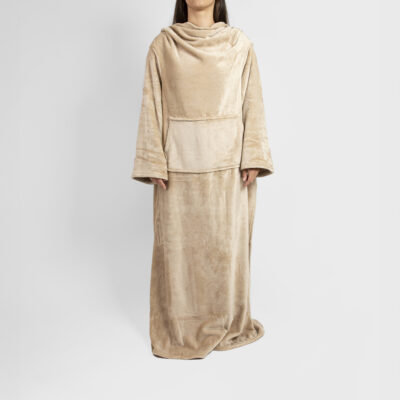 Одеяло для телевизора | SCALES | с рукавами бежевое | 45x45 см | 898414