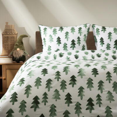 Bedding | PINNO | in Christmas trees | 200x220 cm | 700446