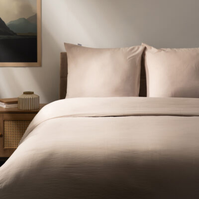 Постельное белье | MAISY | микрофибра бежевая | 160x200 + 2*50x60 см | 701917