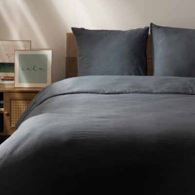 Постельное белье | MAISY | микрофибра серая | 160x200 + 2*50x60 см | 701948